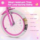 Girls Bike 12-18 Inch with Training Wheels and Front Bag by LJGDeals