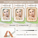 16 x 12 Inch Rectangular Vanity Makeup Mirror with 3 Color Dimmable Lighting by LJGDeals
