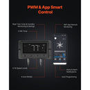Inline Duct Fan with 10-Speed PWM Controller and App Control by HouseOfZazla