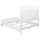 Gracemont 57-inch Queen Panel Bed Grey and White