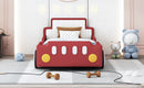 Race Car Shaped Platform Bed With Wheels by HouseOfZazla