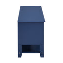 TV Stand, Entertainment Center With Dual Drawers And Hidden Storage, Cabinet With Soft Closing Doors And Sleek Panel Design