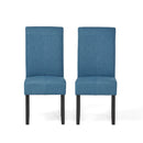 Pertica Dining Upholstered Armless Chairs (Set of 2) by HouseOfZazla