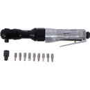 Air Tool and Accessories Kit, 71 Piece, Impact Wrench, Air Ratchet, Die Grinder, Aire Hammer, Hose Fittings, Storage Case