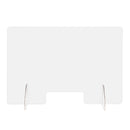 Yescom Sneeze Guards with Window Acrylic Desk Partitions 36x24" 3-Pack