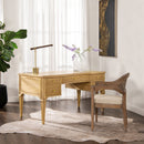 Dauphin - 5 Drawer Executive Desk by HouseOfZazla