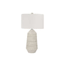 Contemporary Lighting, Table Lamp, Ceramic - Cream