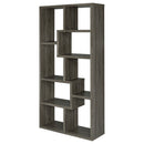 8 Shelf Geometric Bookcase