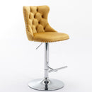 Swivel Adjustable Height Barstools Set of 2 by HouseOfZazla