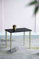 Side Tables (Set of 3) - Black / Gold by HouseOfZazla