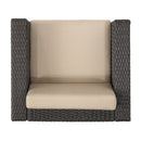 Stylish Outdoor Club Chair With Weather Resistant Cushions by HouseOfZazla