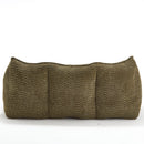 Comfortable Dual Beanbag Chair With High Resilience Foam Core For 2 People by HouseOfZazla