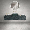 Bathroom Vessel Sink, Semi Polished Surface