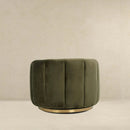 Cosey Green Velvet Swivel Chair by HouseOfZazla