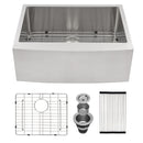 Farmhouse Kitchen Sink Stainless Steel Apron Front