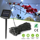 Solar String Lights LED Solar Power Fairy String Light 22M 200 LEDs 8 Lighting Mode White Light Waterproof Starry String Lights Christmas Wedding Part