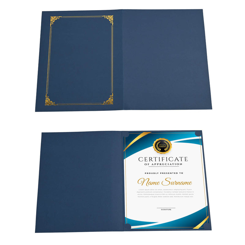 Yescom Certificate Holders 8.5x11 Graduation Diploma Folder Set(30)