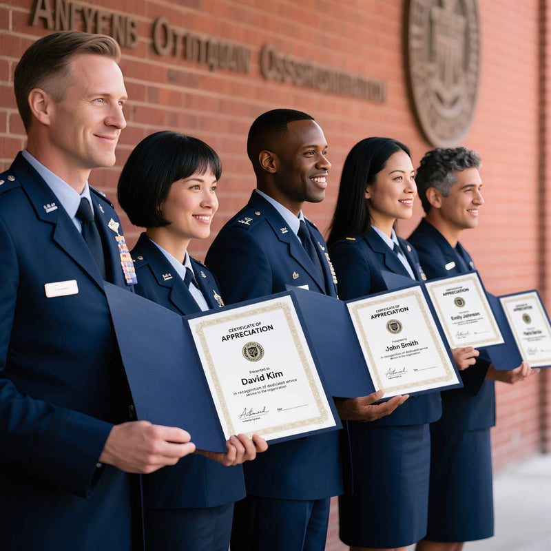 Yescom Certificate Holders 8.5x11 Graduation Diploma Folder Set(30)