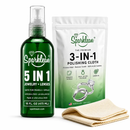 Sparklean® Cleaning Kit Bundle — Professional Spray + Polishing Cloth (save $70) by Sparklean