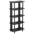 4-Tier Wooden Open Bookcase