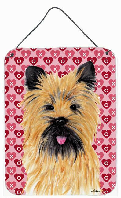 Cairn Terrier Hearts Love and Valentine's Day Wall or Door Hanging Prints