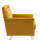Accent Chair, Living Room Chair / leisure single sofa with acrylic feet
