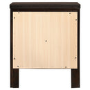 Garrett - 2 Drawer Nightstand - Cappuccino by HouseOfZazla