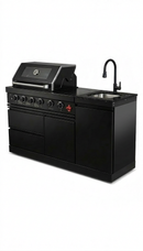 65.4-Inch Deluxe Stainless Steel Propane Gas Outdoor Kitchen Grill