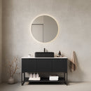 Tulio 48" Bathroom Vanity & Sink with 3 Doors and Open Shelf by HouseOfZazla