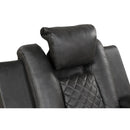 Benz - LED & Power Recliner Chair With Adjustable Headrest by HouseOfZazla