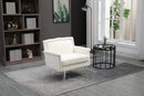 Accent Chair, Living Room Chair / leisure single sofa with acrylic feet