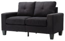 Newbury - Track Arm Loveseat For Cozy Spaces by HouseOfZazla