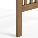 7 Pieces Acacia Wood Outdoor Dining Set with 6 Chairs and Large Table