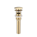 Bathroom Sink Drain with Overflow
