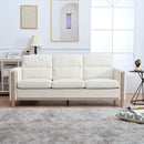 Comfortable Solid Wood Three-Seater Sofa, Soft Cushions, Durable And Long-Lasting, 79.5" Sofa Couch For Living Room by Unique Piece Furniture