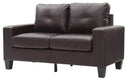 Newbury - Track Arm Loveseat For Cozy Spaces by HouseOfZazla