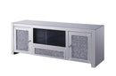 Noralie Mirrored & Faux Diamonds TV Stand (Assembled) by HouseOfZazla