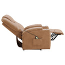 Macklin - Power Lift Massage Recliner With Heat And Dual Cupholders
