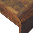 Darcy - Coffee Table, 2 Drawer - Chestnut by Unique Piece Furniture