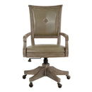 Lancaster - Fully Upholstered Swivel Chair - Dove Tail Gray