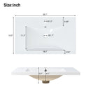 30" Bathroom Vanity Set with Sink