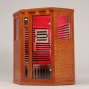 Two Persons Far Infrared Corner Sauna Room - Low EMF