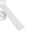 Low Bunk Bed With Slide, Fence And Ladder by HouseOfZazla