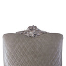 Dresden - Chair With Pillow - Synthetic Leather & Vintage Bone White