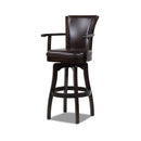 Williams - Swivel Bar Stool With Armrests by HouseOfZazla