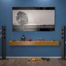 72" Fireplace Mantel Wooden Wall Mounted Floating Shelf 8" Deep Solid Pine Wood,Natural