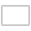 InstaHibit Movie Projector Screen PVC Material 177" 16:9 Matte White