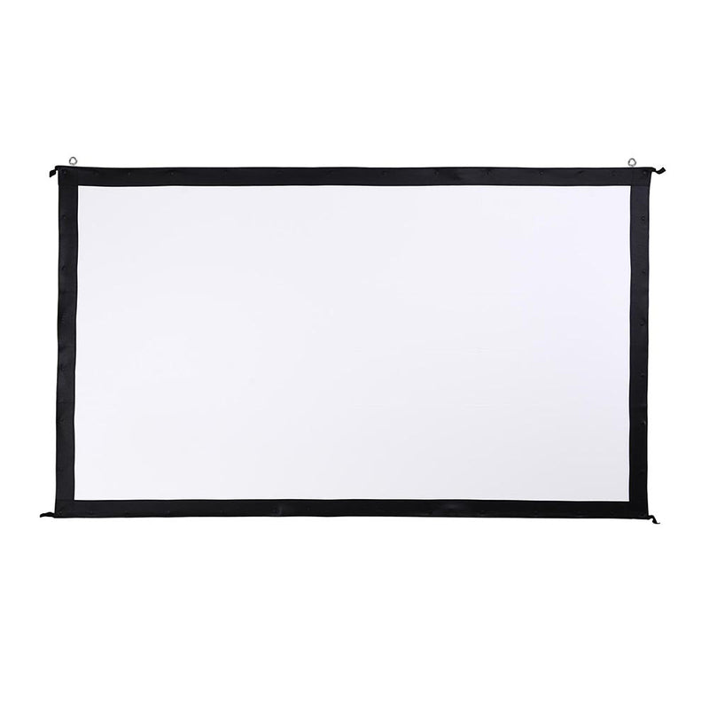 InstaHibit Outdoor Portable Projection Screen w/ Stand 16:9 100"