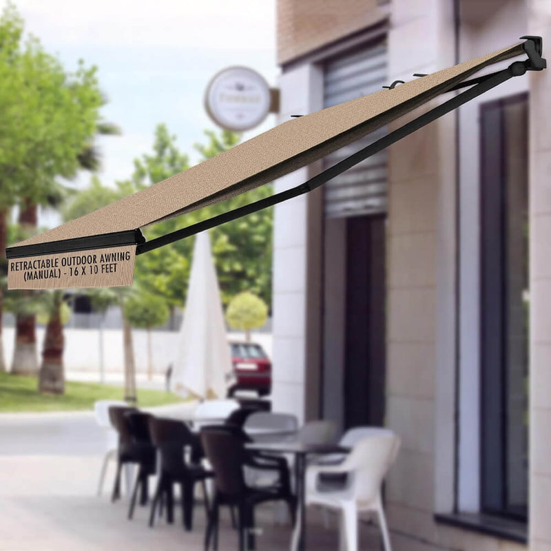 Multiple Awnings Brasilia Athena Manual Retractable Sun Shade Awning (SAK35164)