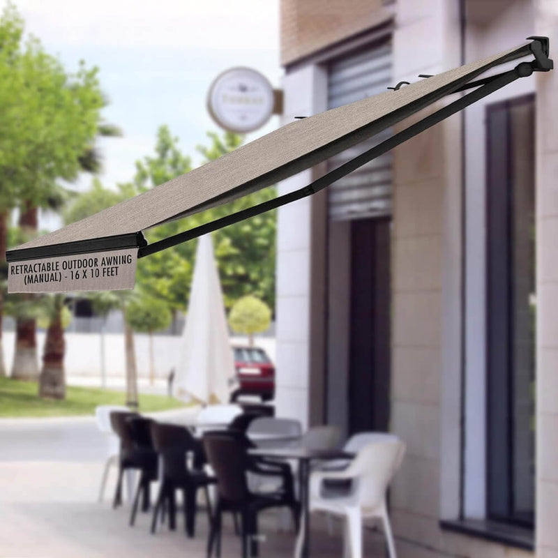Multiple Awnings Brasilia Athena Manual Retractable Sun Shade Awning (SAK35164)